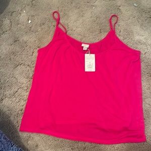 A new day magenta tank